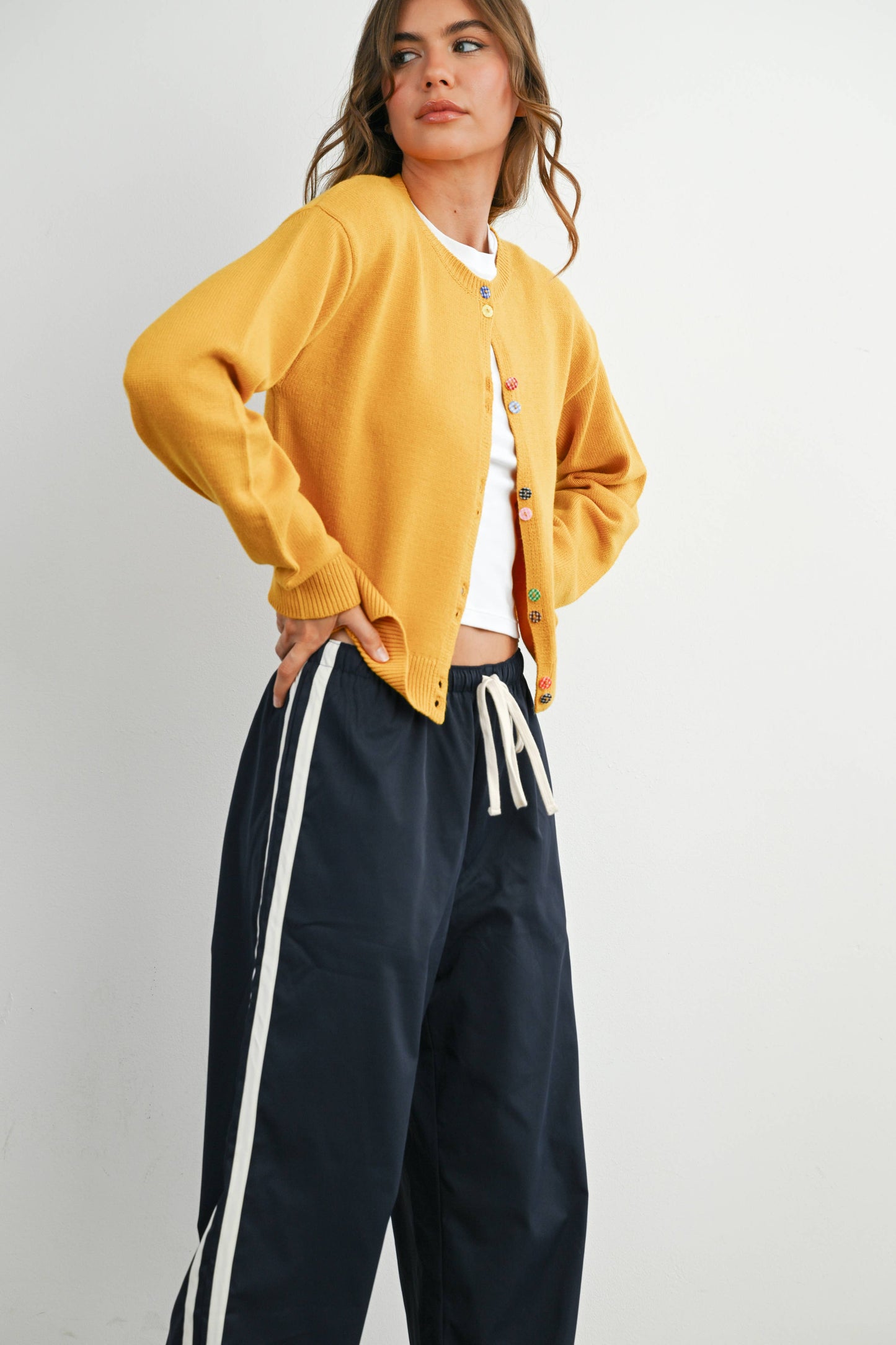 Paityn Buttoned Cardigan