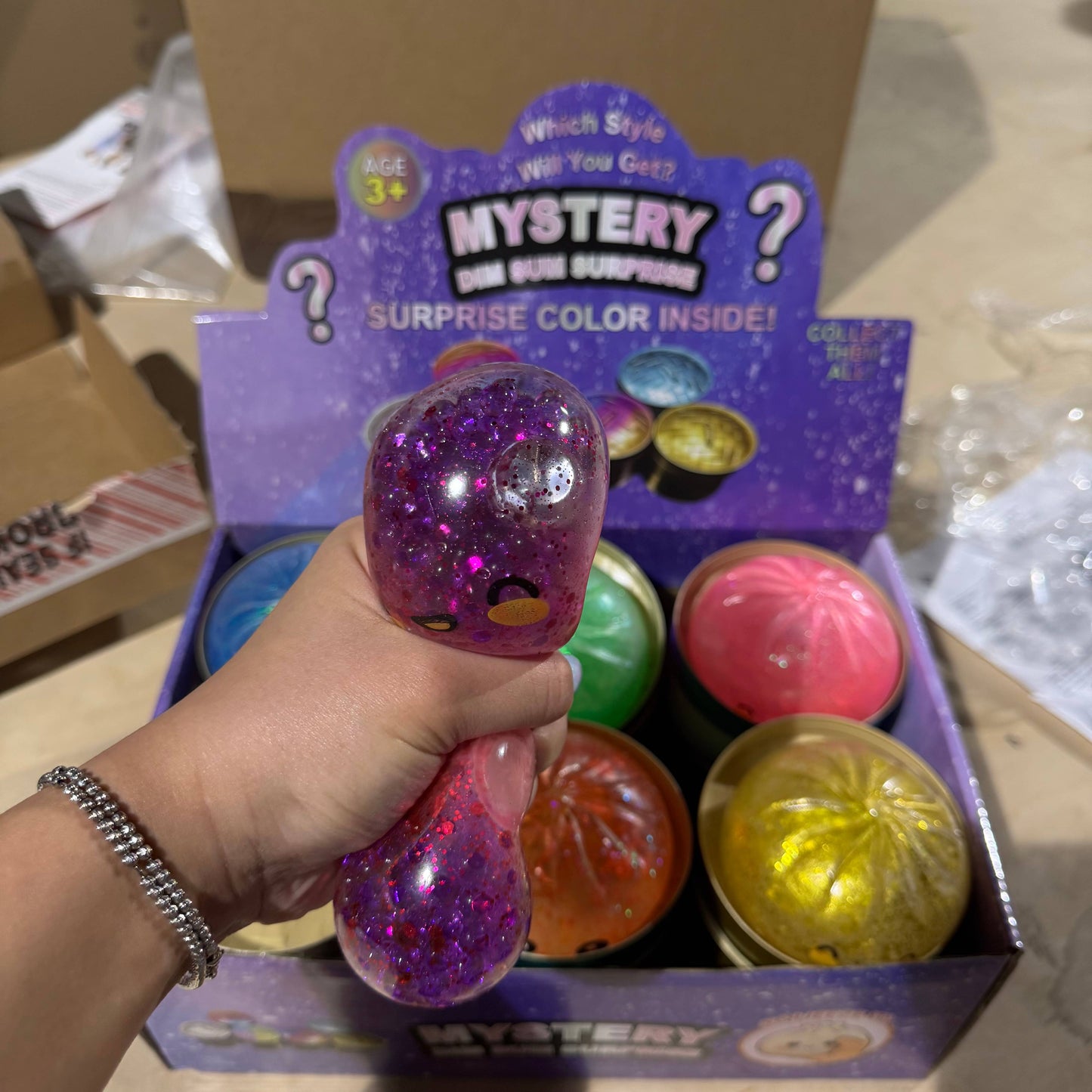 Mystery Wrapped Light Up Orby Dumpling