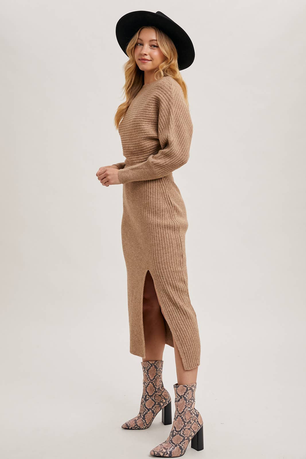 Daryn Midi Sweater Dress