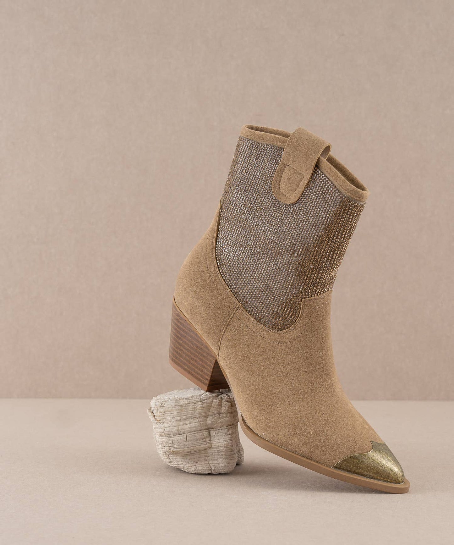 The Wren | Western Rhinestone Bootie