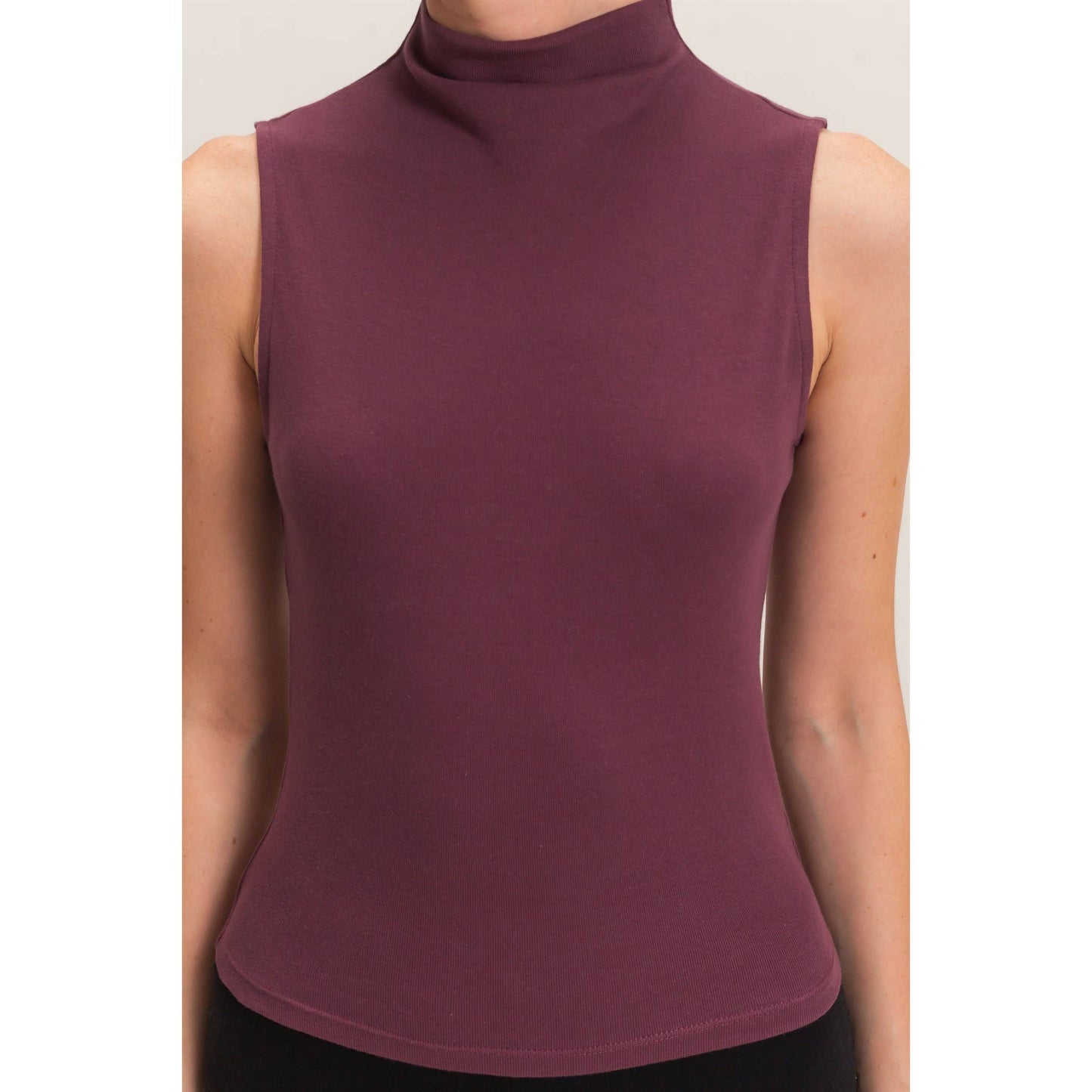 Ella Mock Neck Top