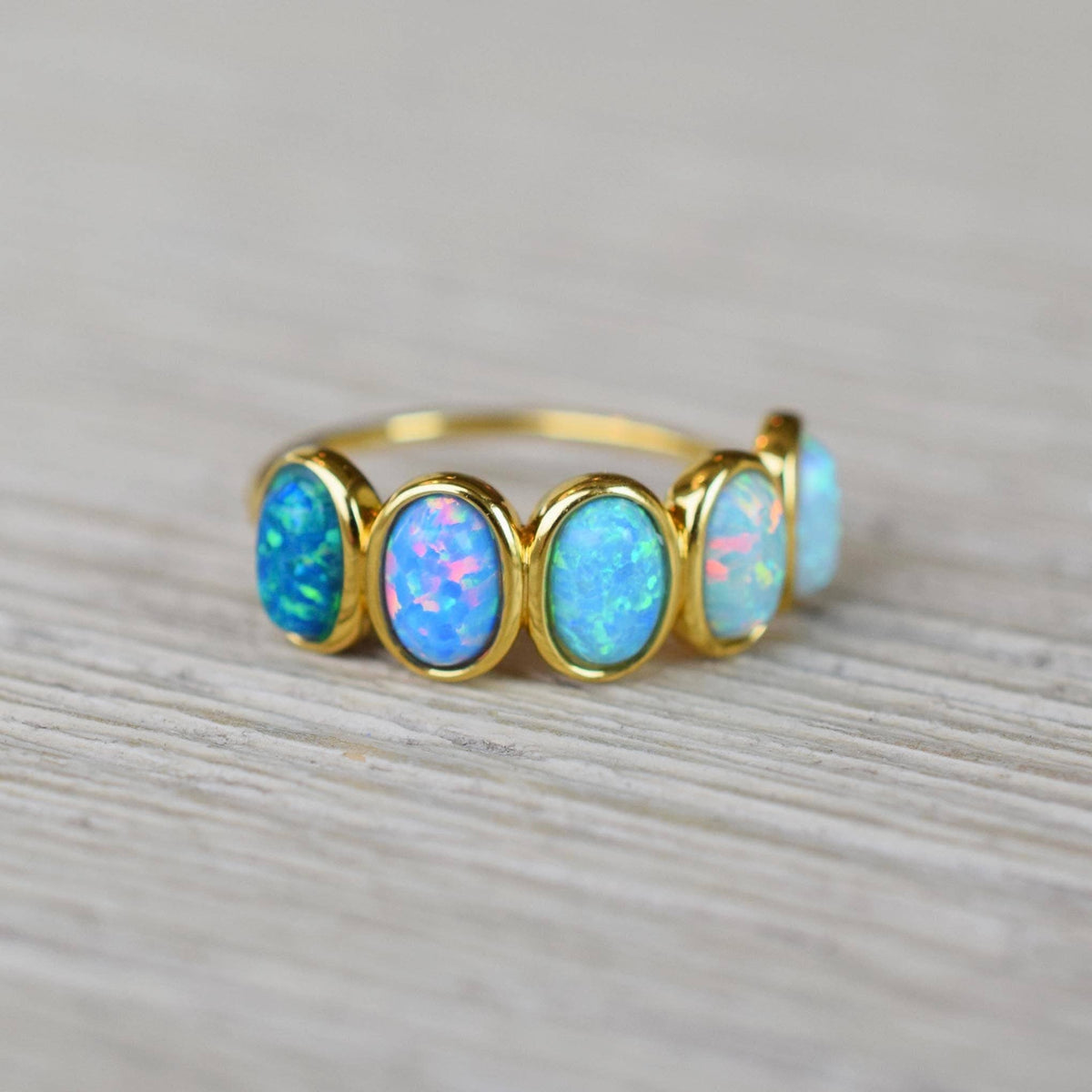 Blue Opal Ombre Candy Band