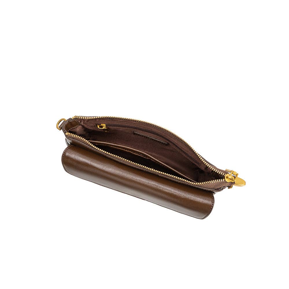 Aria Espresso Shoulder Bag
