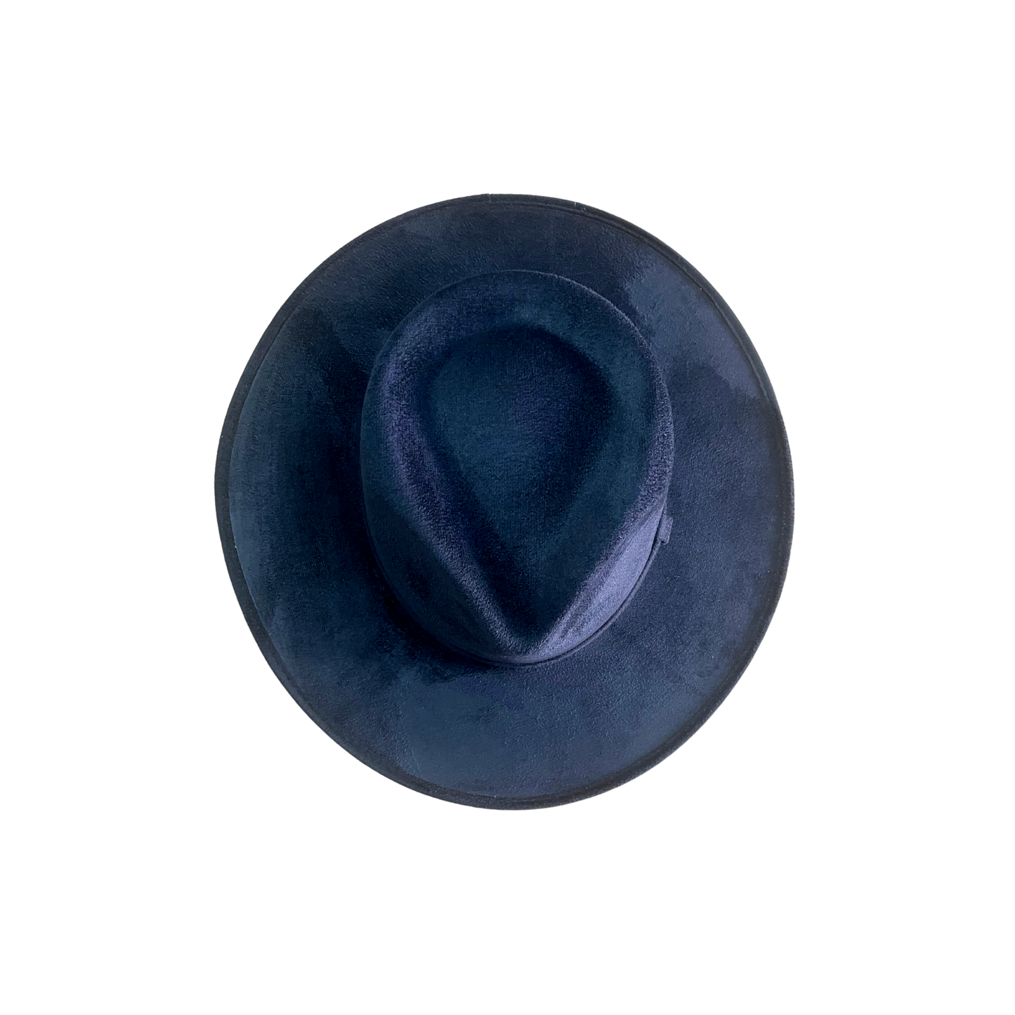 Vegan Suede Tear Drop Hat