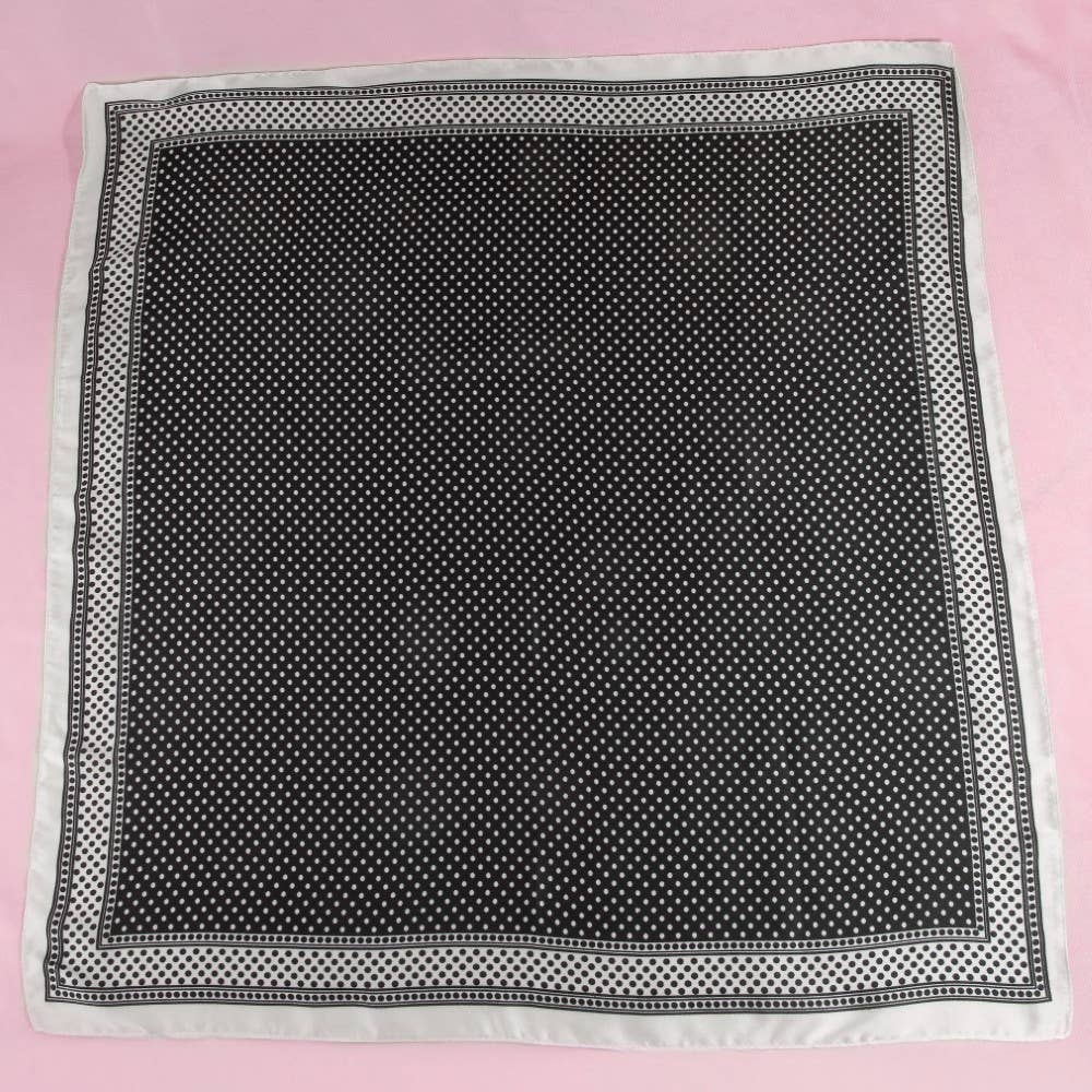 Square Polka Dot Pattern Scarf