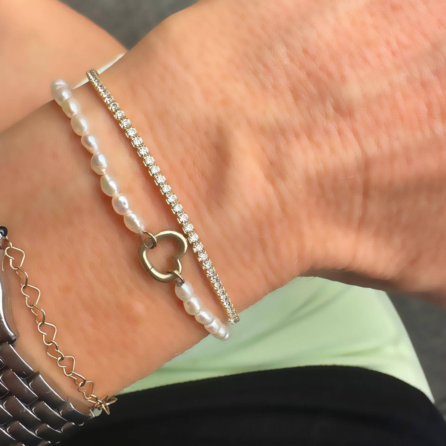 Mini Diamond Dazzle Tennis Bracelet