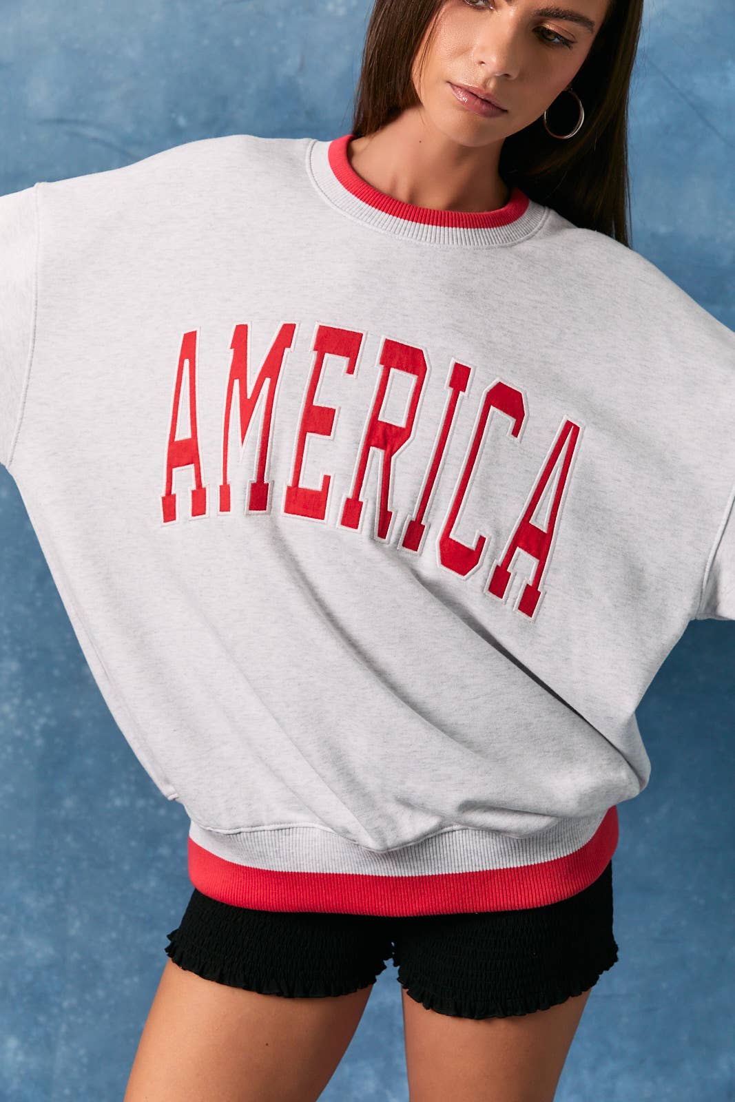 America Oversized Sweatshirt