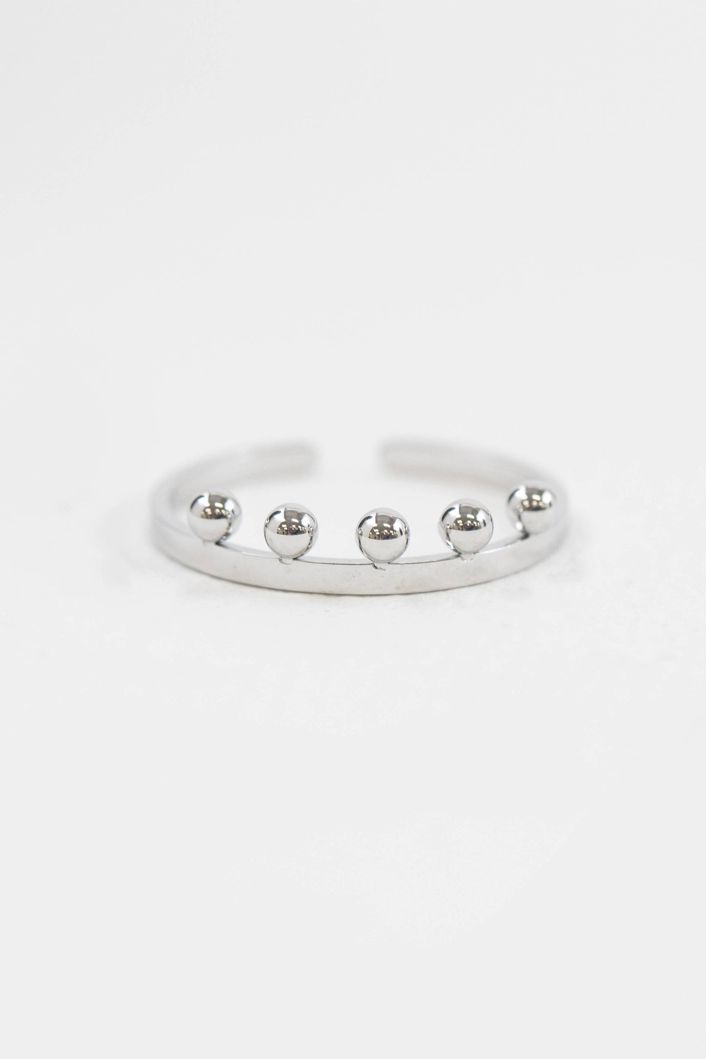 Bump Adjustable Ring | Silver