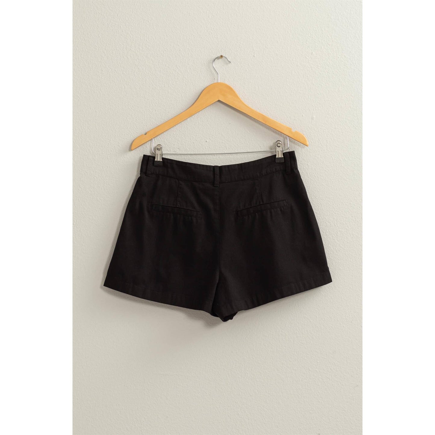 Savannah High Waisted Pleated Shorts