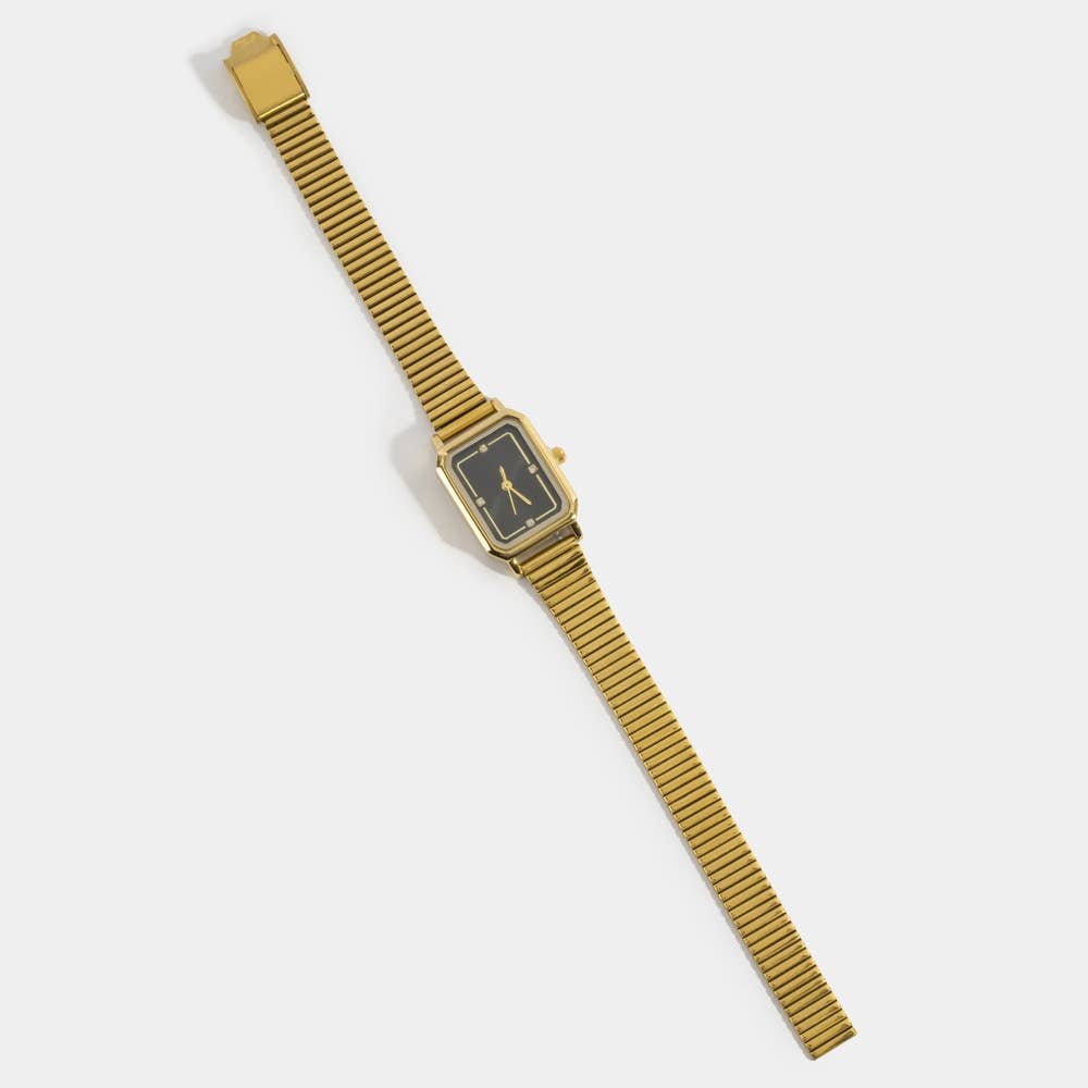 Snake Band Rectangle Style Watch