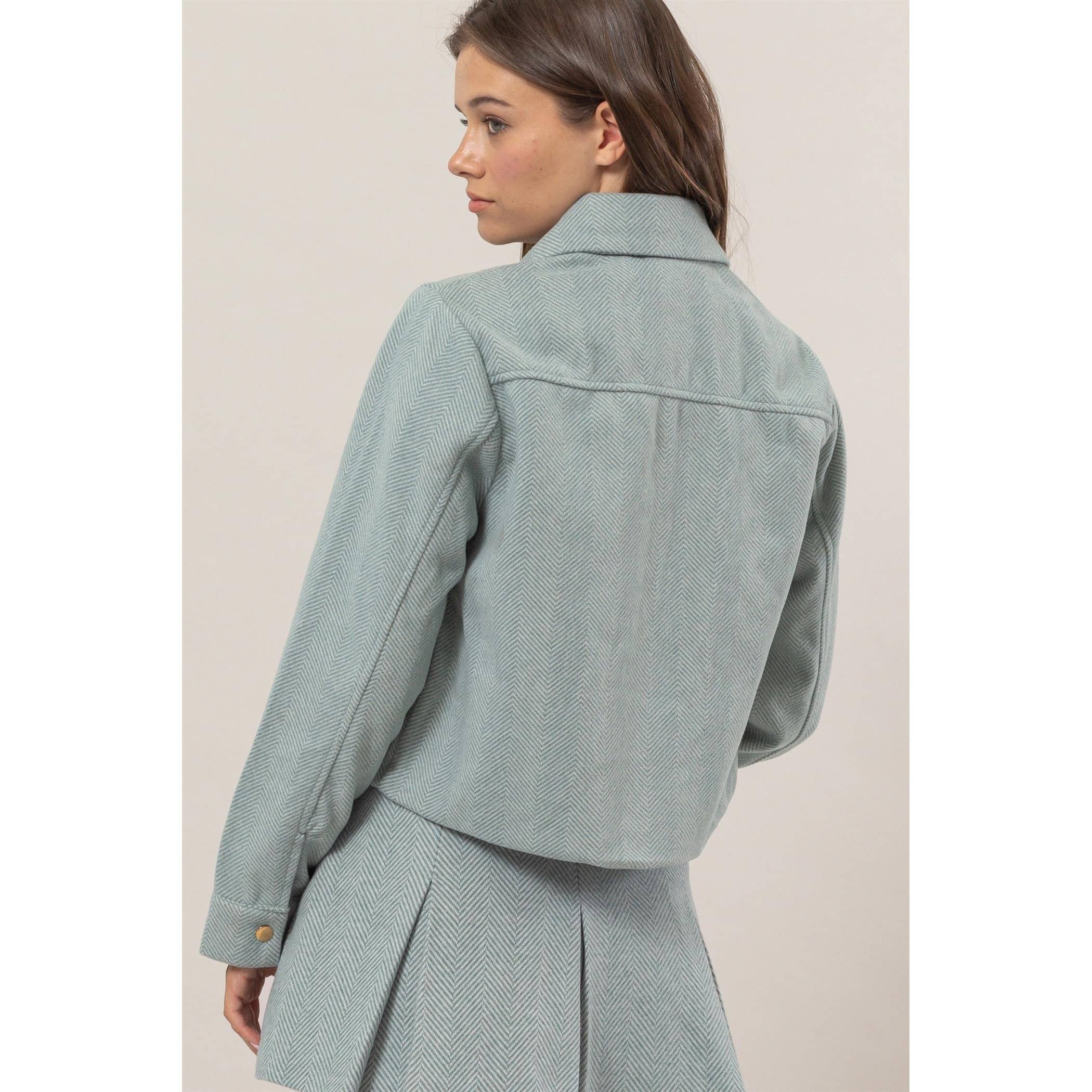 Amiri Herringbone Jacket – Veldt