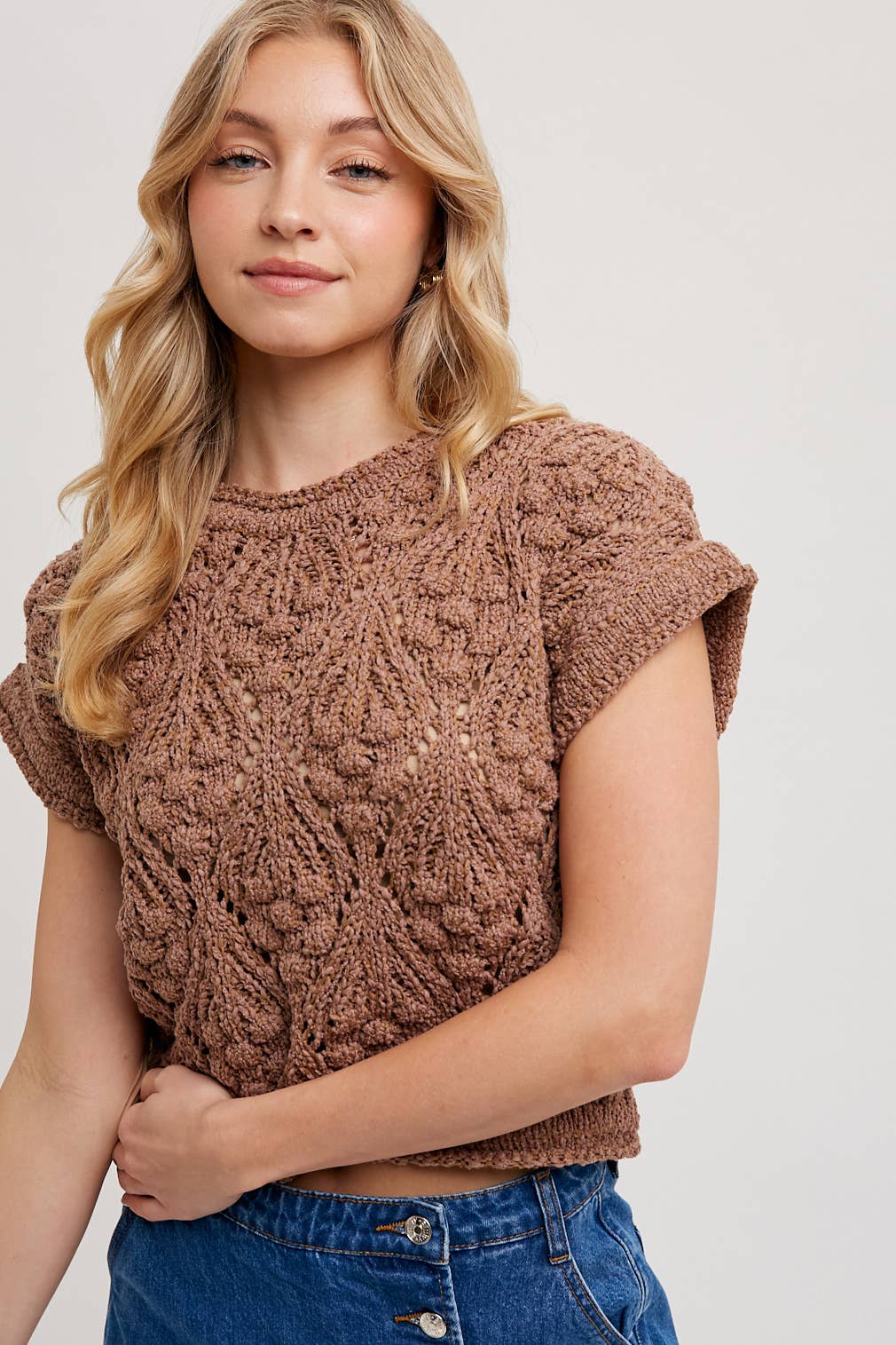 Bailee Short Sleeve Sweater