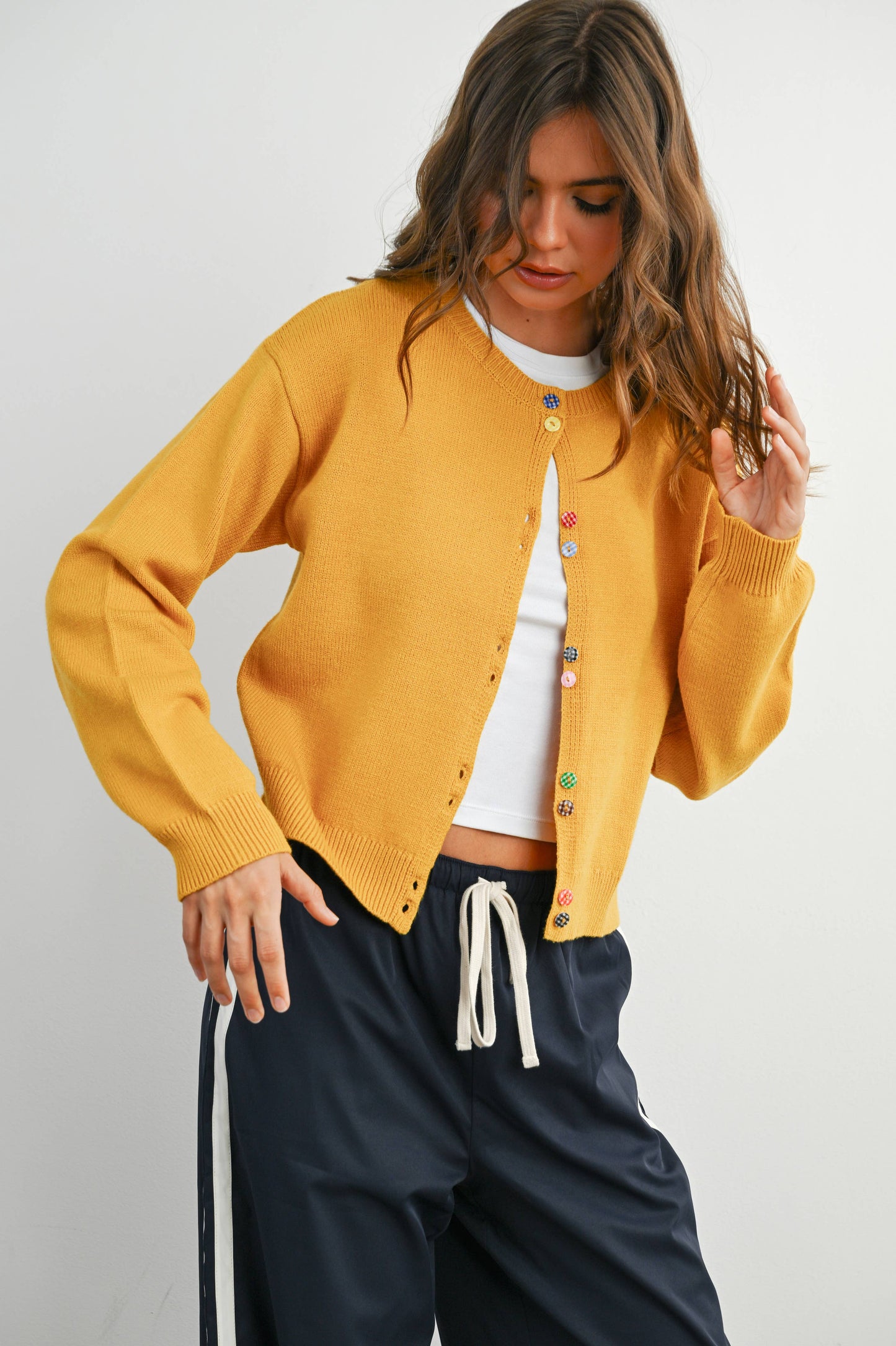 Paityn Buttoned Cardigan