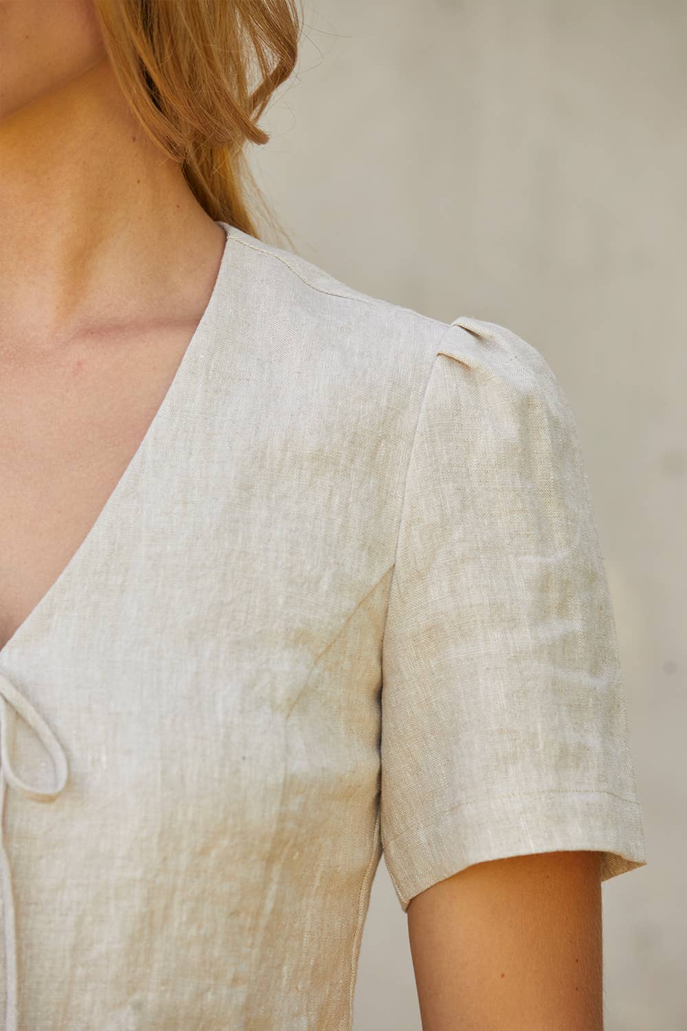 Gretchen Tie Front Top