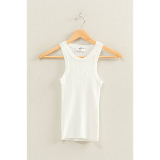 Lacey Ribbed Tank