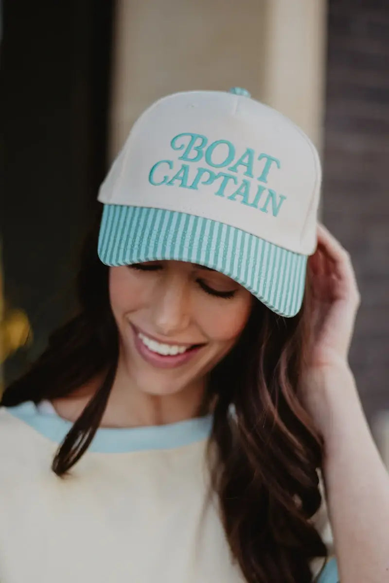 Boat Captain Retro Hat