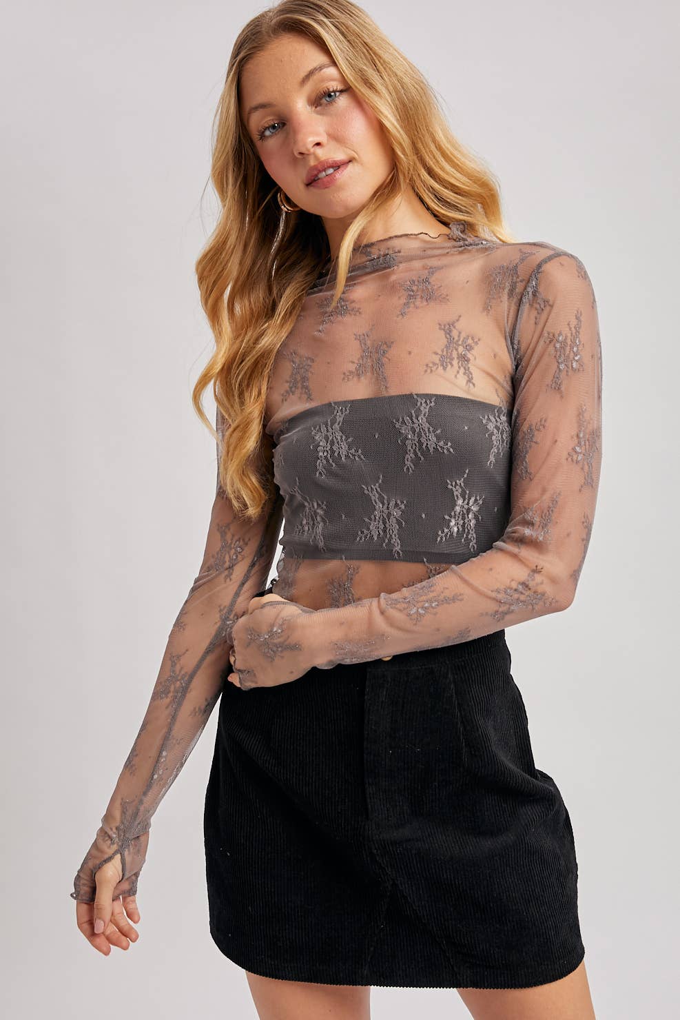 Callie Lace Long Sleeve