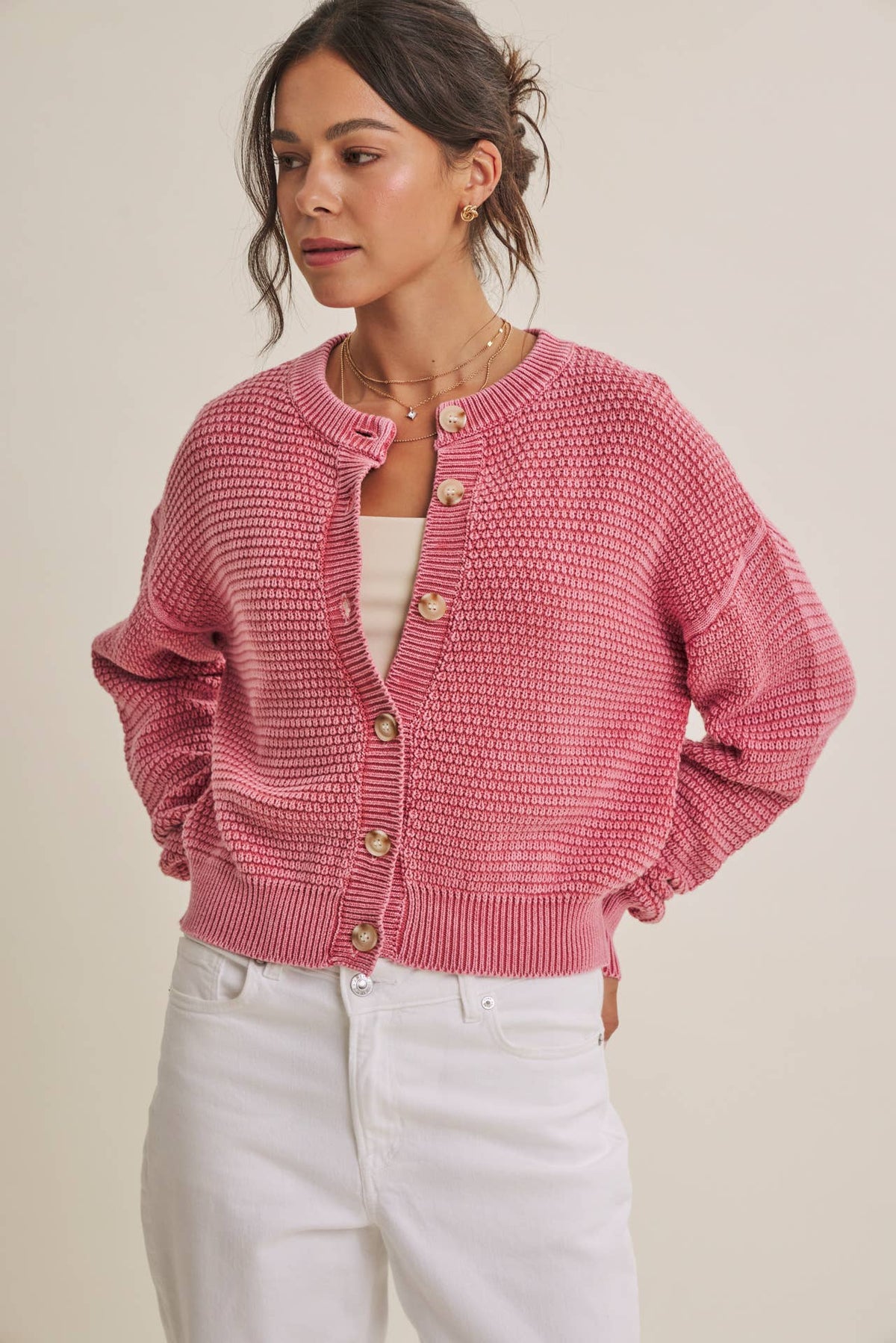 Charlie Button Up Cardigan