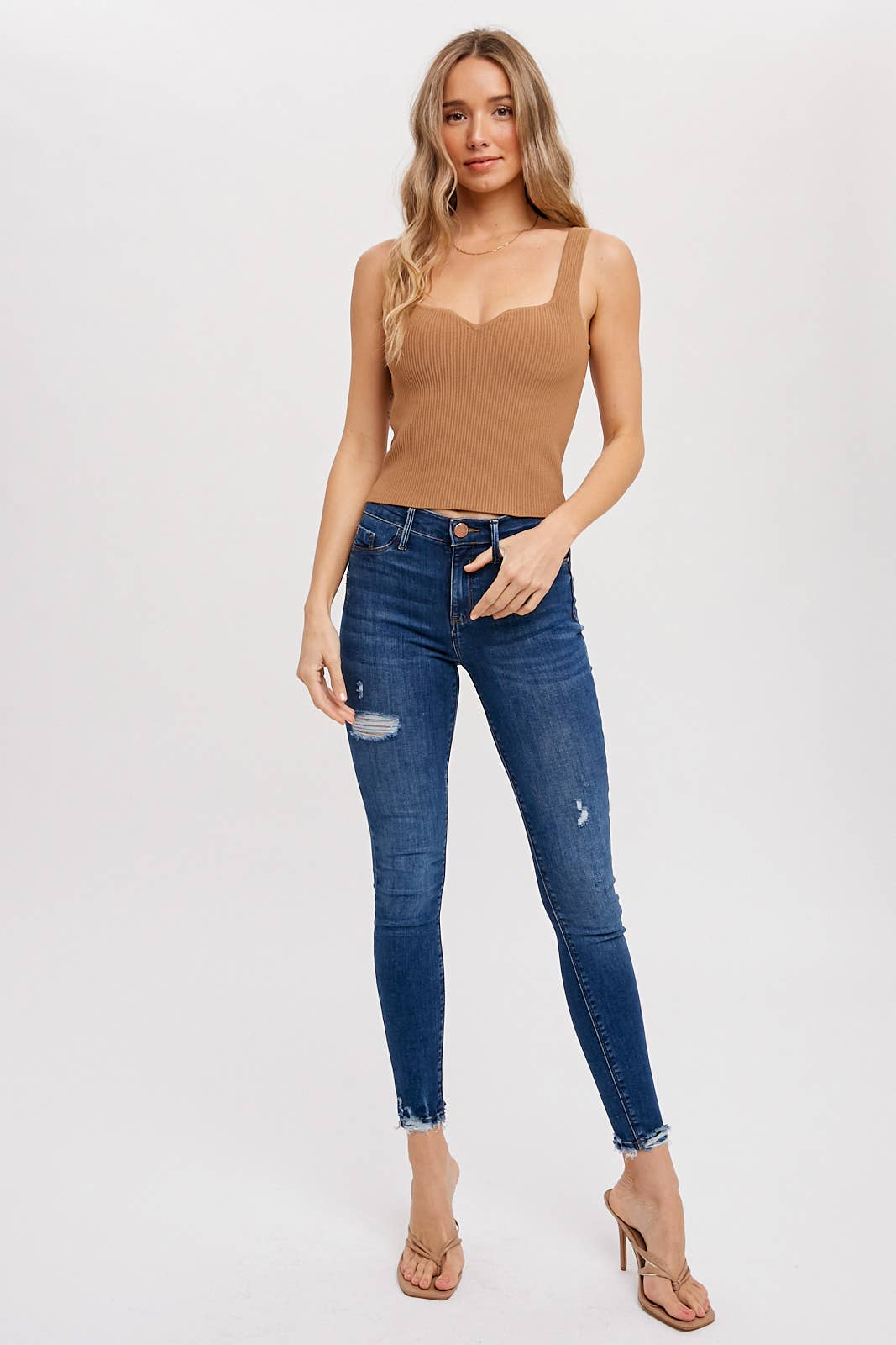 Sabrina Ribbed Tank