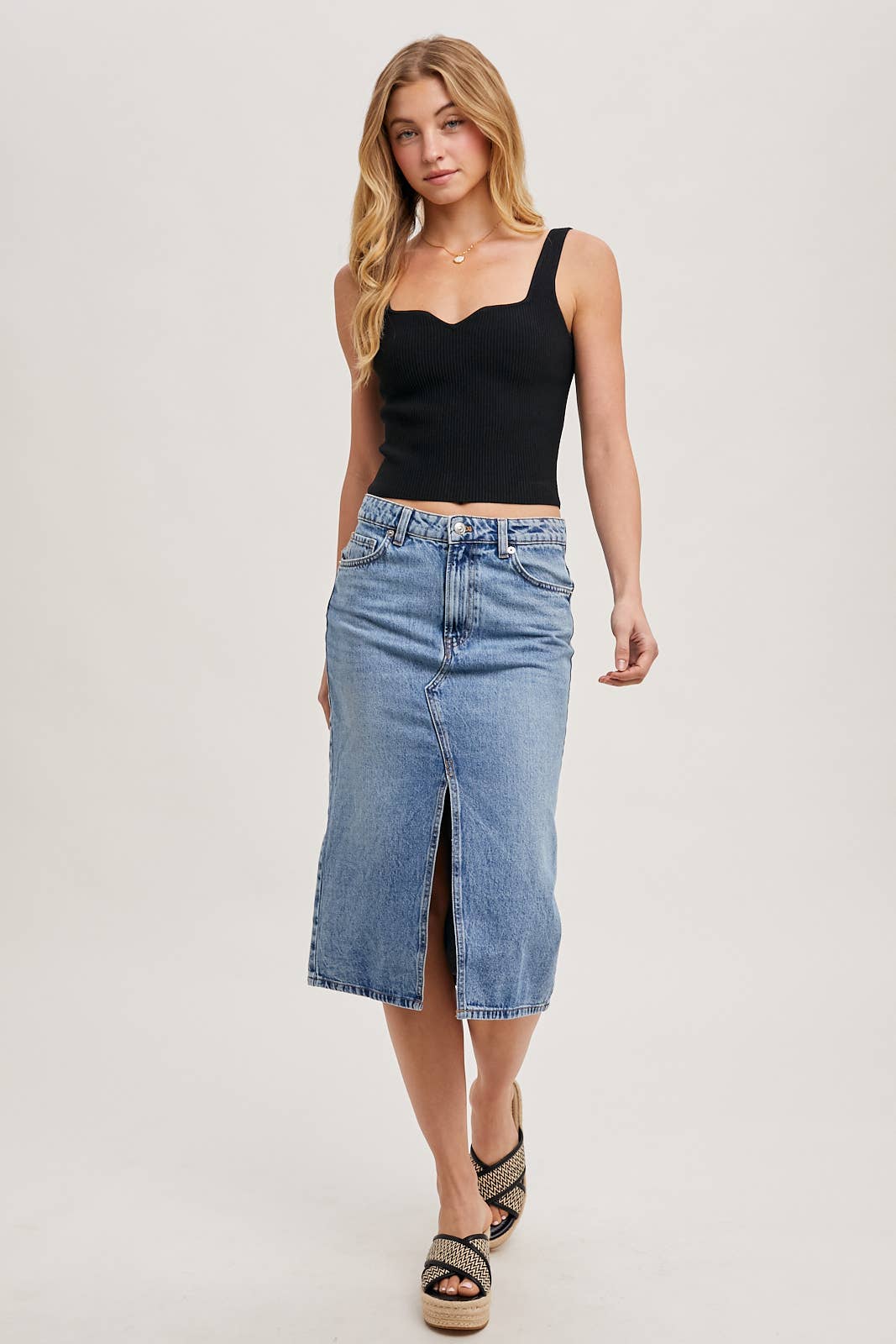 Sabrina Ribbed Tank