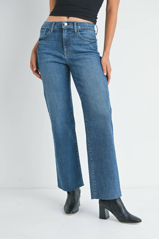 Pella Slim Palazzo Denim