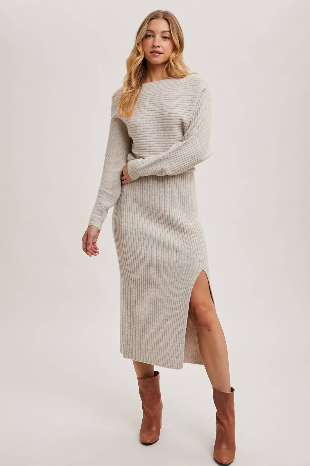 Daryn Midi Sweater Dress