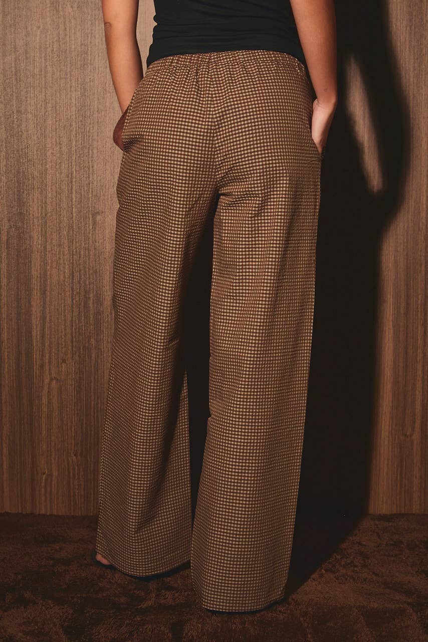 Sara Gingham Pants