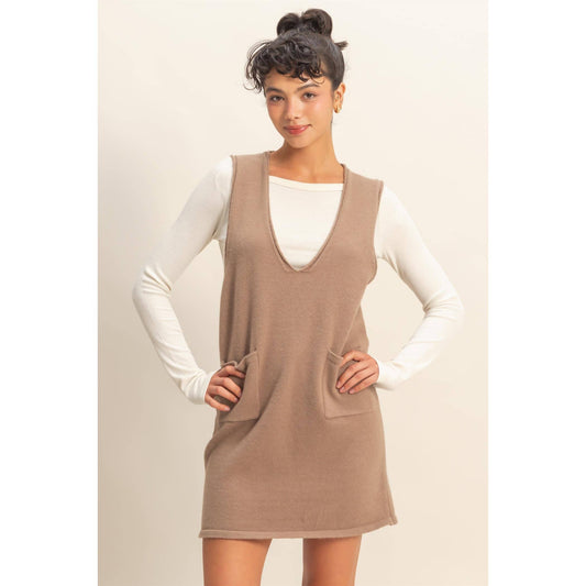 Wrenlee Knit Mini Dress