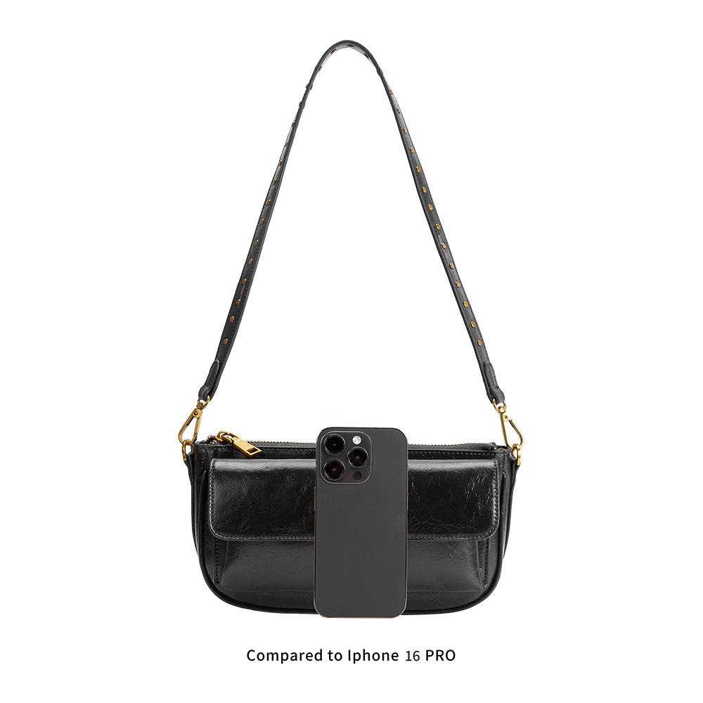 Aria Espresso Shoulder Bag