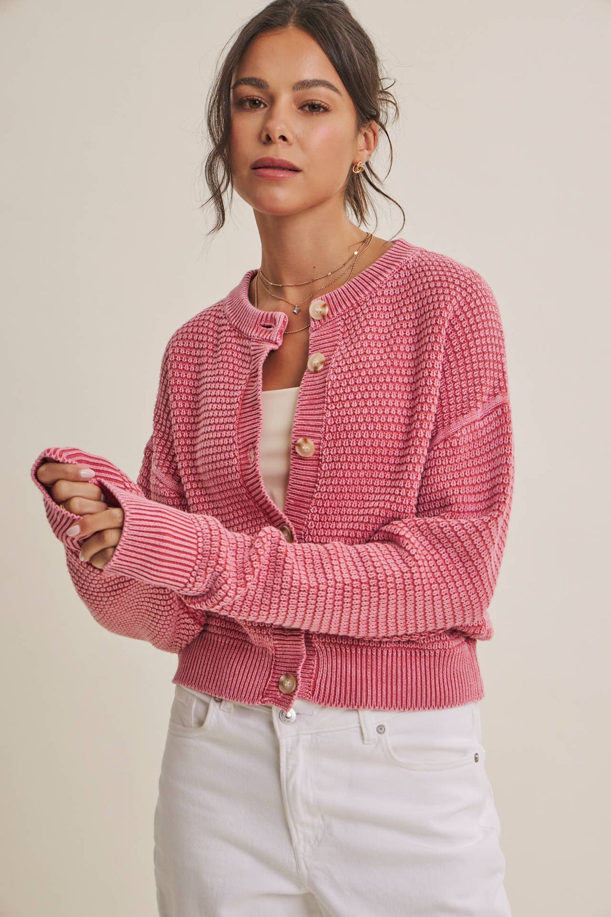 Charlie Button Up Cardigan