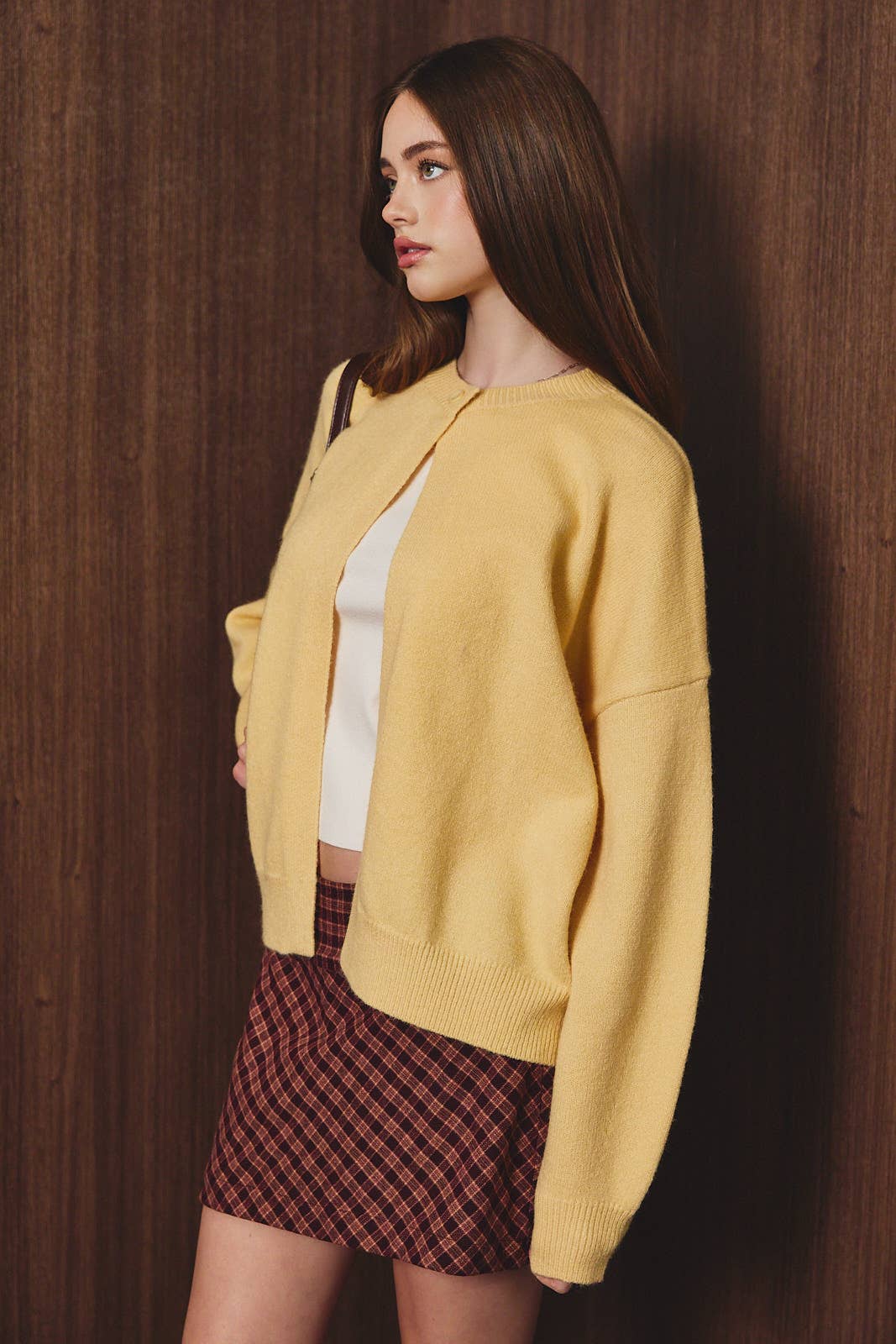 Boston Crew Neck Cardigan