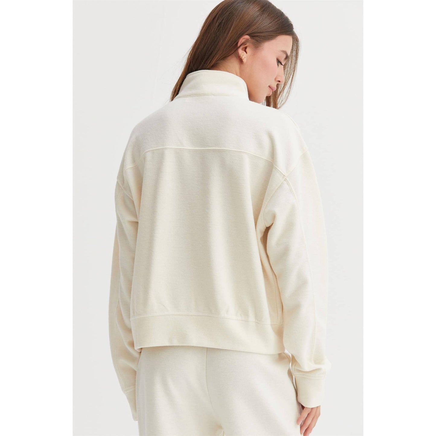 Mila Half-Zip Sweatshirt