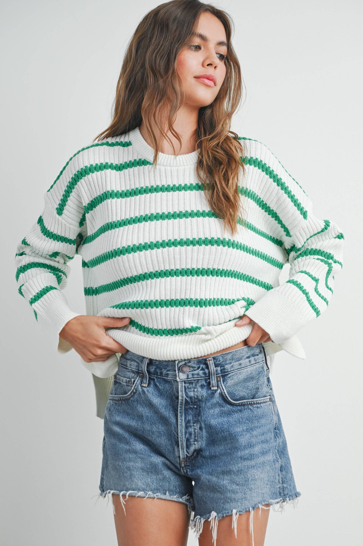 Andrea Striped Sweater