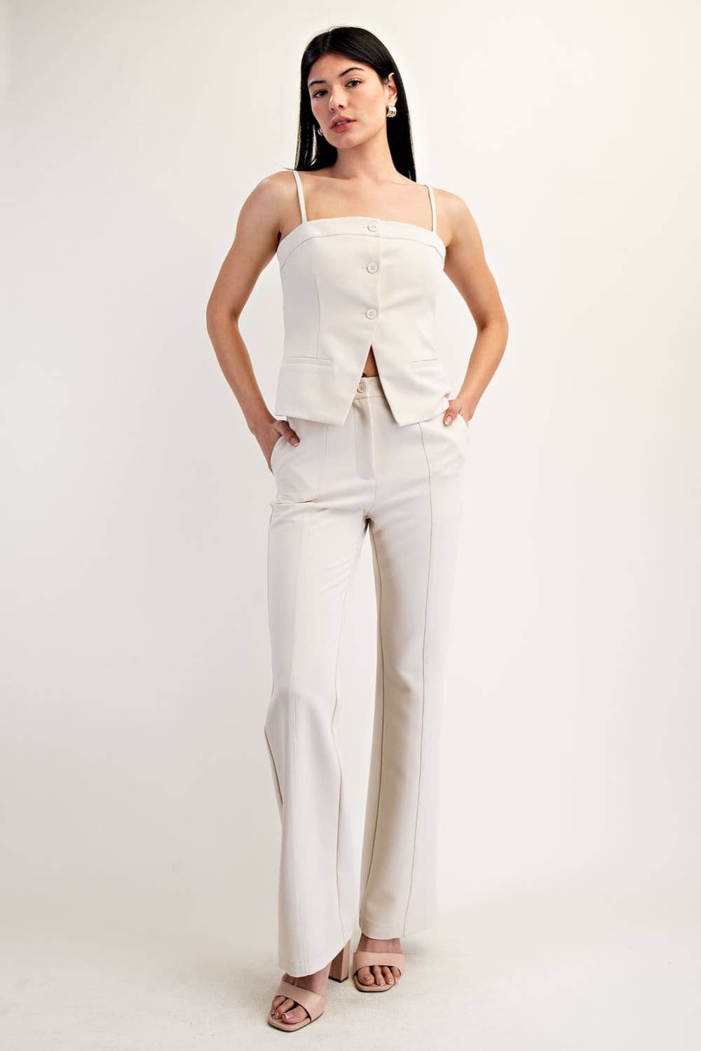 Luna Pintuck Woven Pants