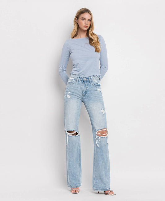 Distressed Leslie 90's Vintage