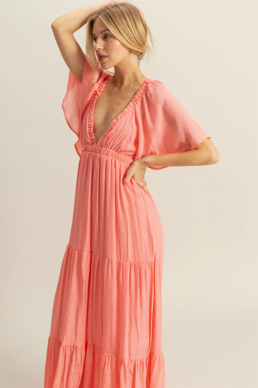 Pixie Tiered Maxi Dress