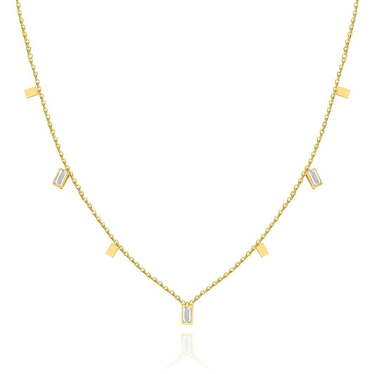 Minimal Rectangle Necklace