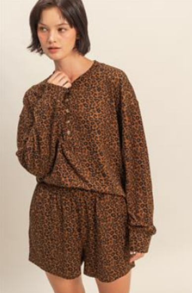 Cheetah Lounge Set