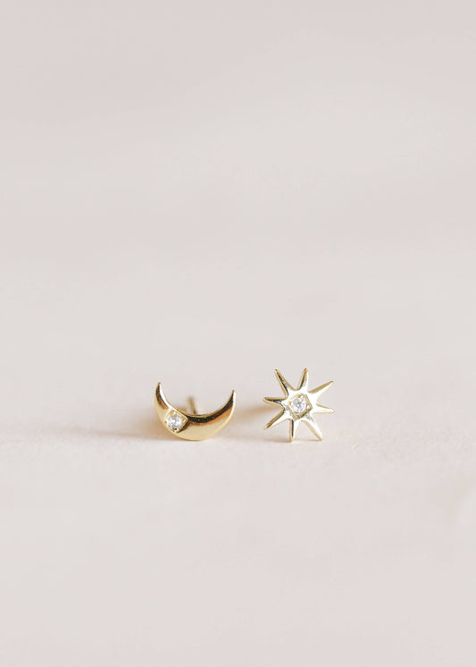 Complements - Sun & Moon Earrings