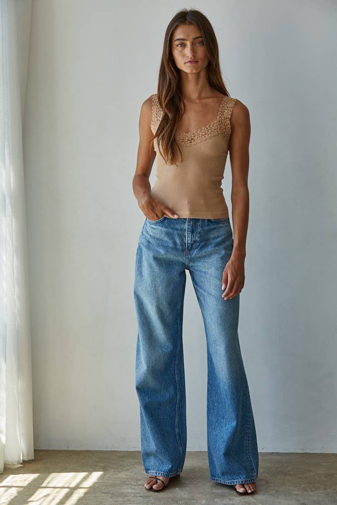 Karlee Scoop Neck Tank