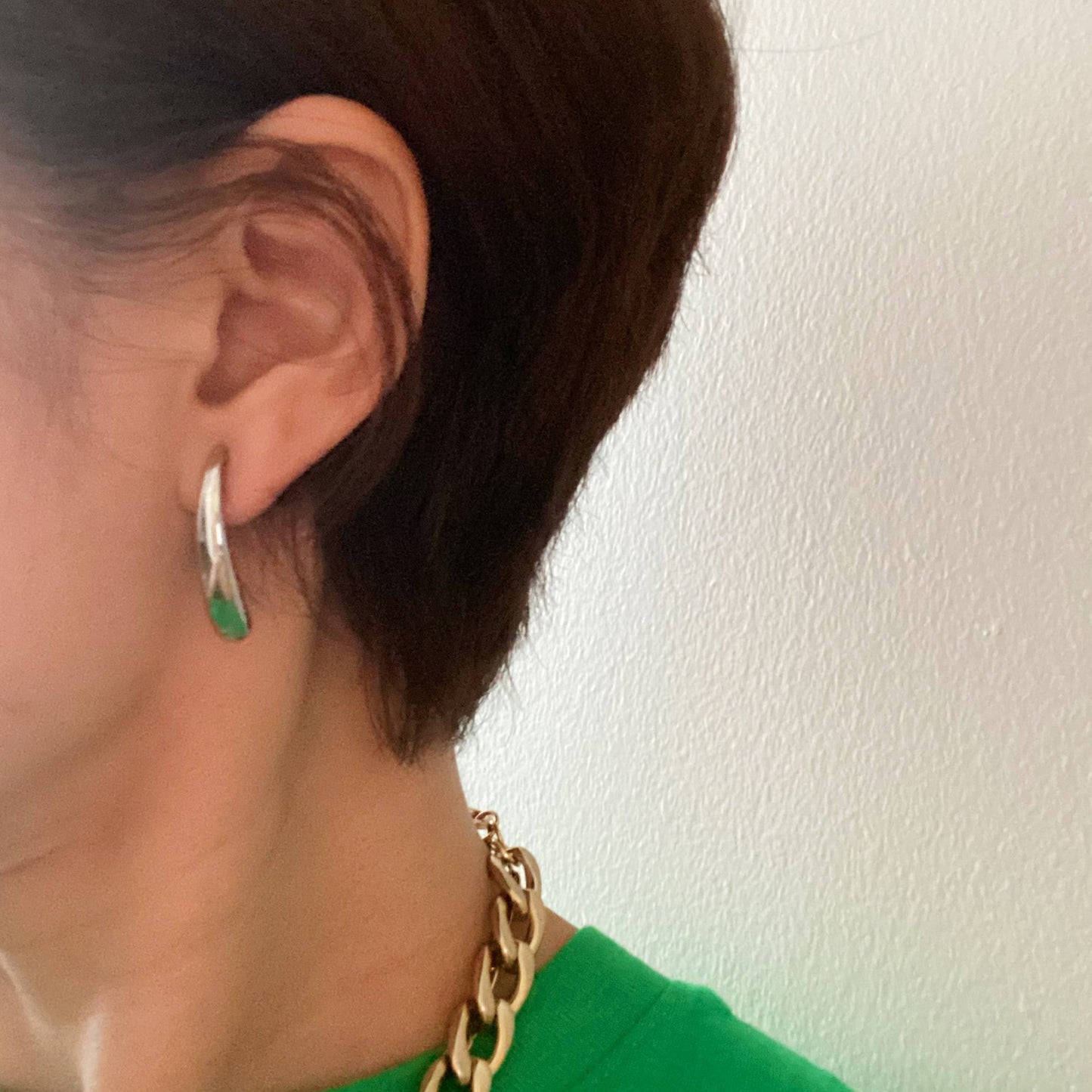 Beauty Of Simplicity Earrings | Silver