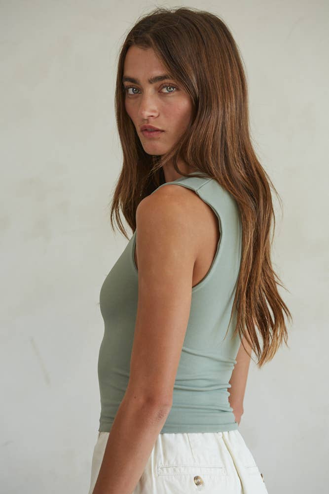 Erica Double Layered Seamless Top