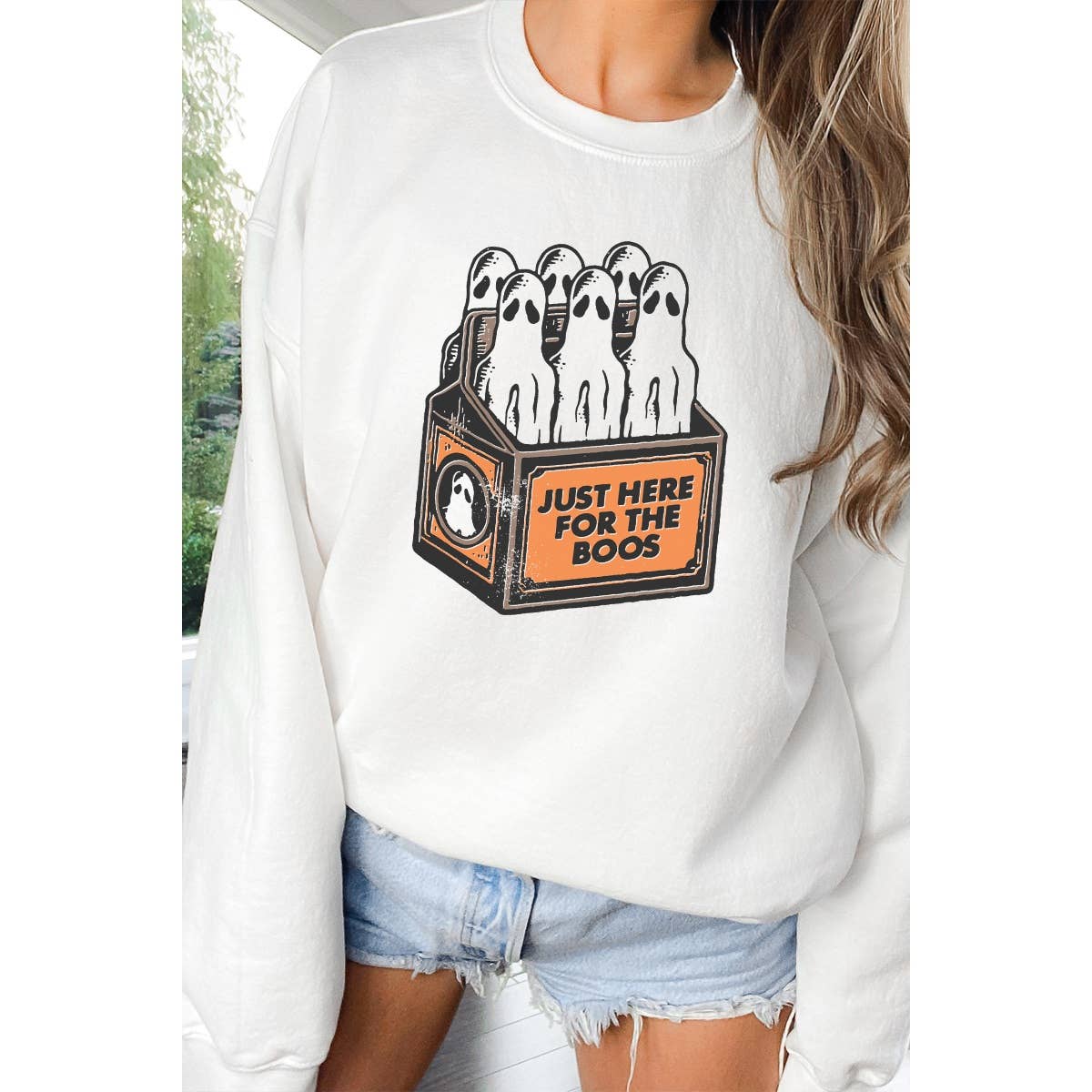 Just Here For The Boos Sweatshirt