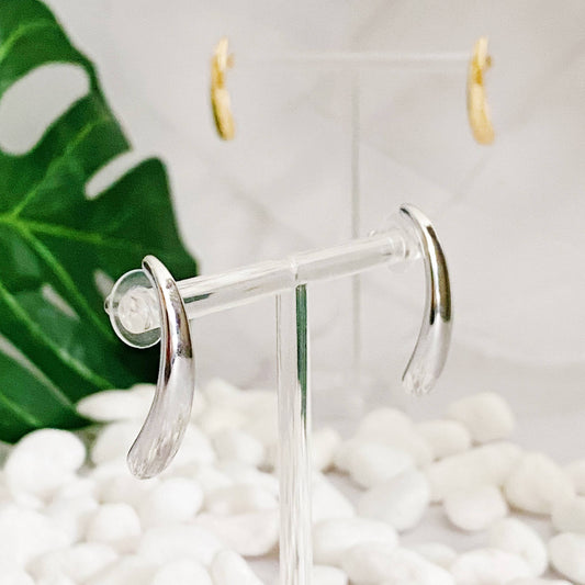 Beauty Of Simplicity Earrings | Silver