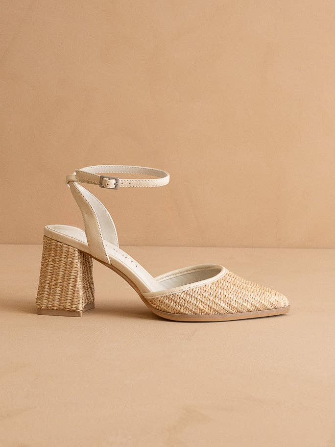 The Princess | Natural Pointed Toe Heel