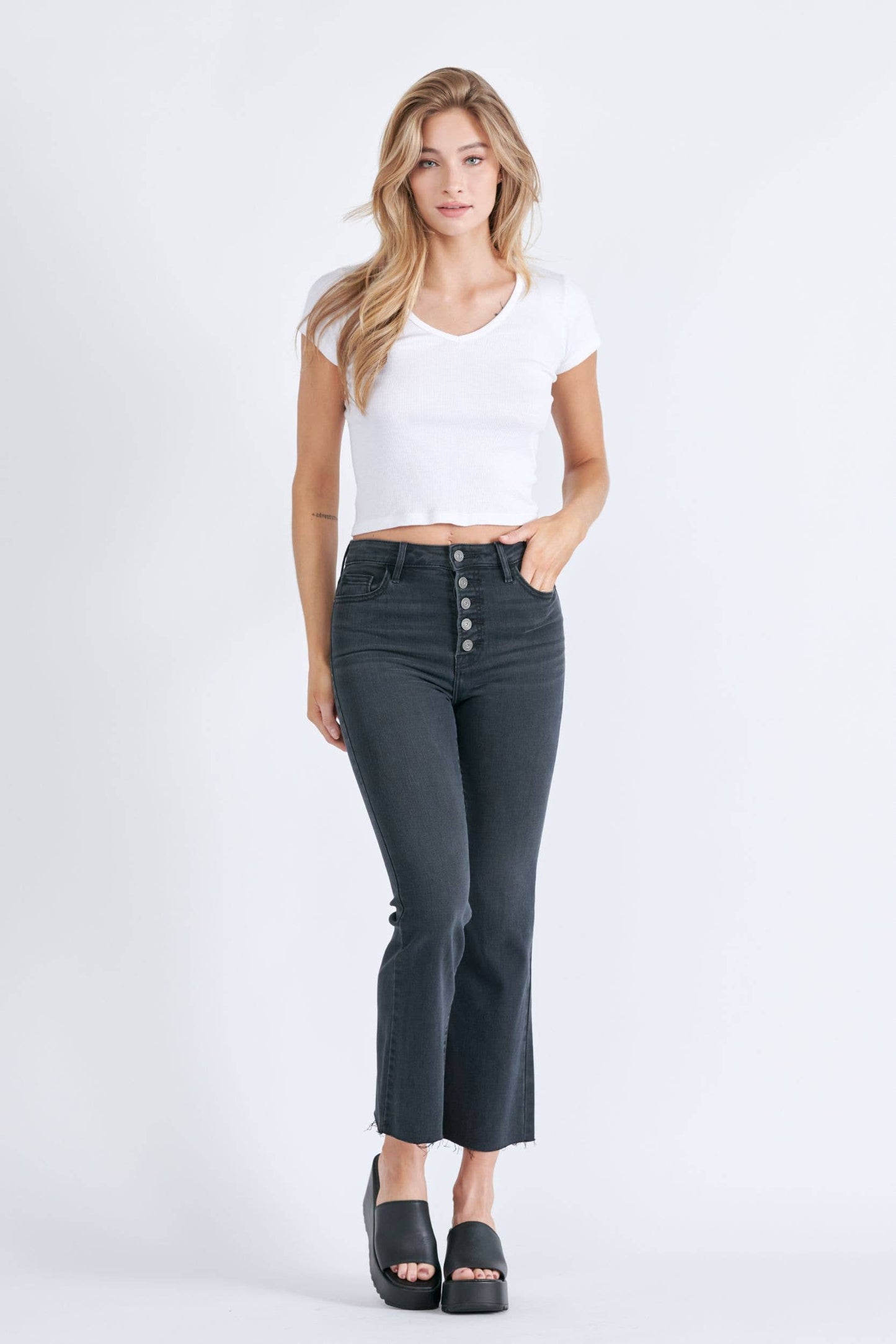 Black Hidden Jeans