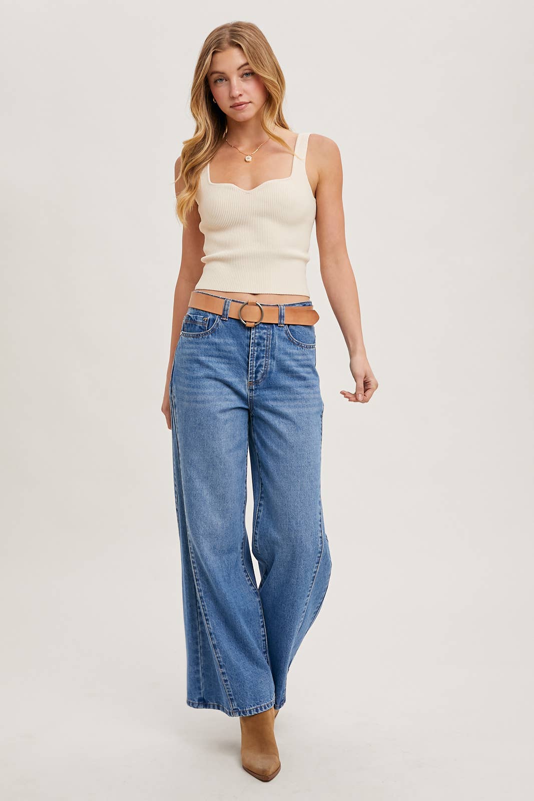 Sabrina Ribbed Tank