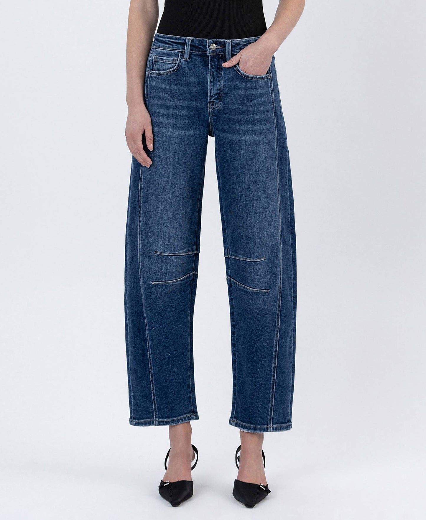 Danielle Barrel Leg Denim