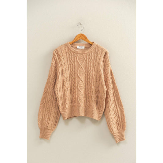Avery Cable Knit Sweater
