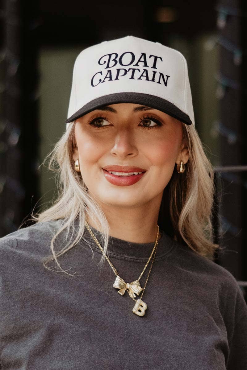 Boat Captain Retro Hat